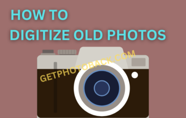 How to DIGITIZE OLD PHOTOS