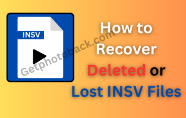 How to Recover Deleted or Lost INSV Files