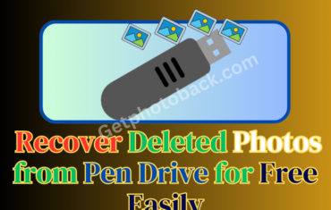 How to recover deleted photos from pen drive for free (1)
