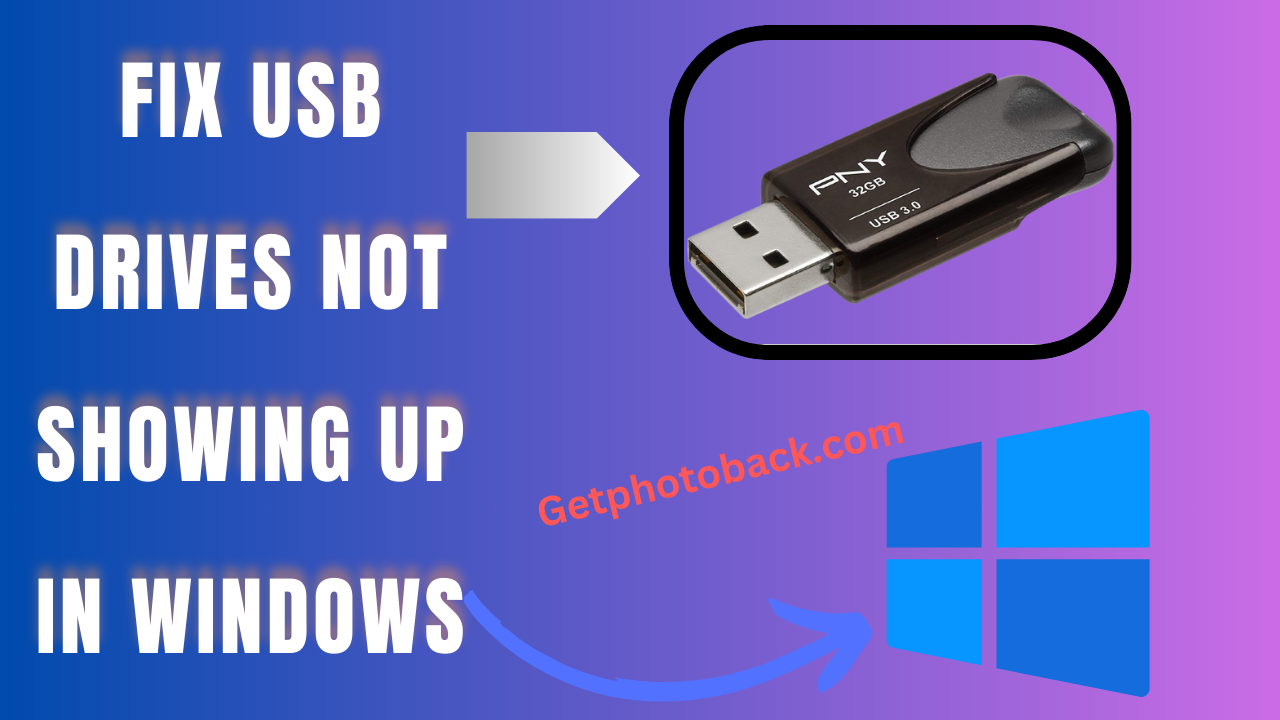 2 FIX USB DRIVES NOT SHOWING UP IN WINDOWS