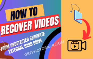 HOW TO Recover Videos From Undetected Seagnate External Hard Drives
